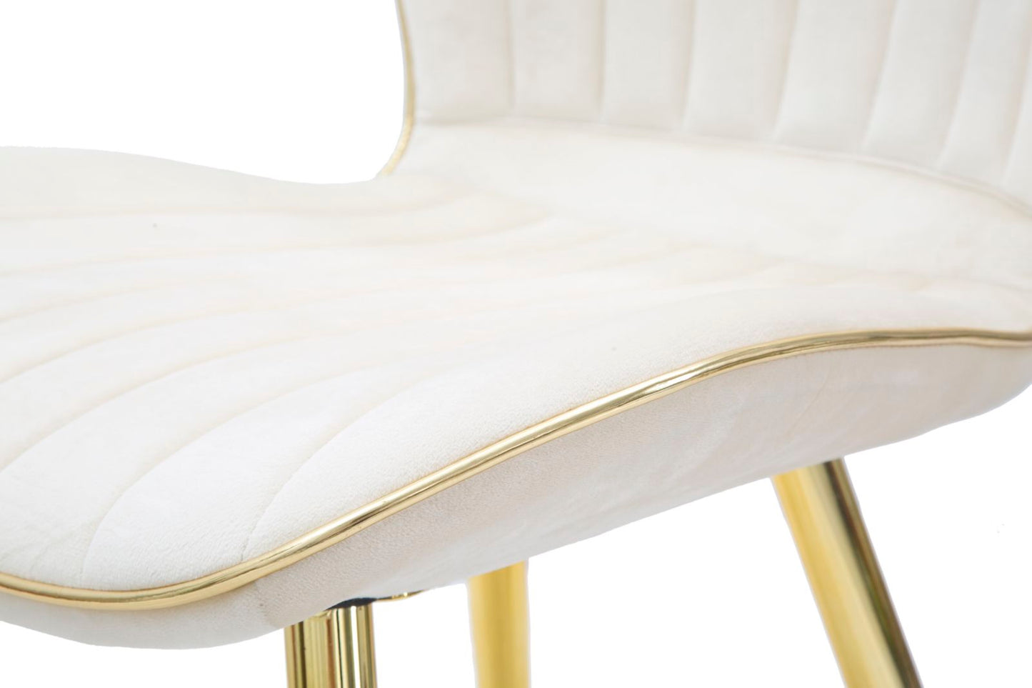 SEDIA PARIS SPACE CREMA /OR ENSEMBLE 2 PZ CM 46X58X77