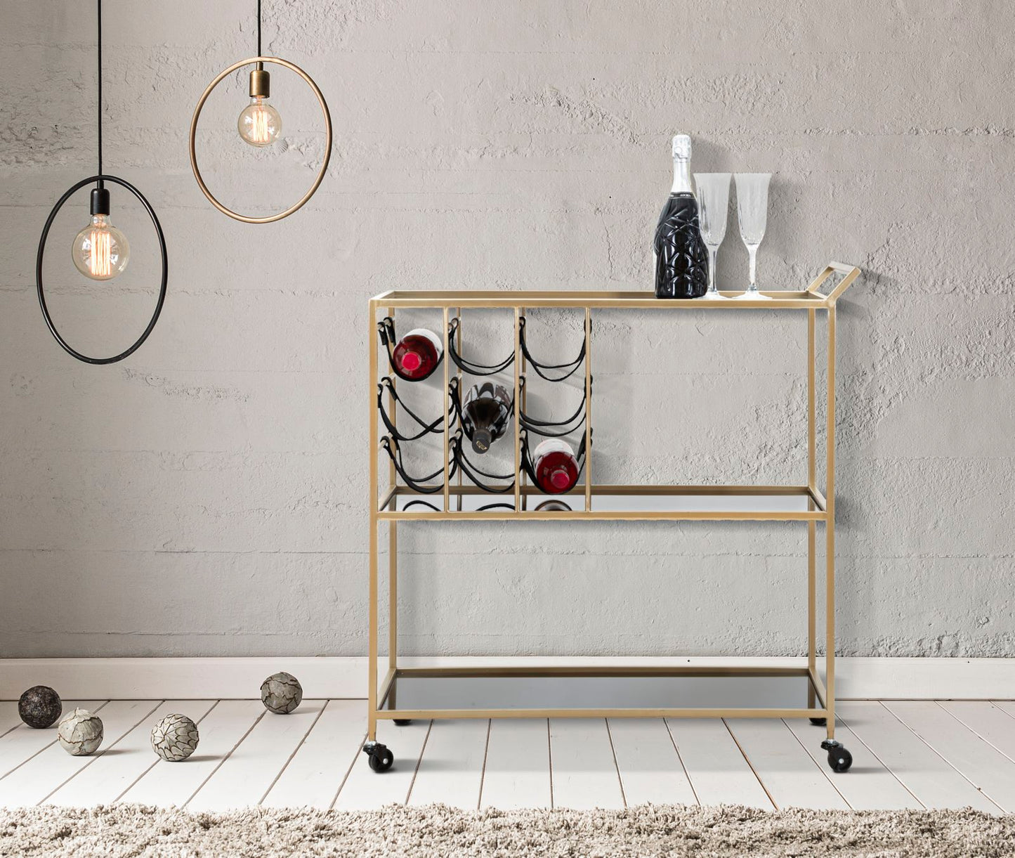 CARRELLO CORDON NOIR CM 79X39,5X82