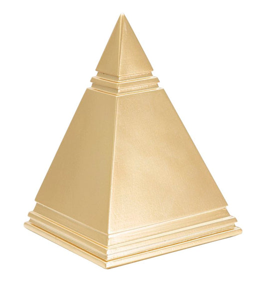 PIRAMIDE OR CM 11,5X11,5X15,5