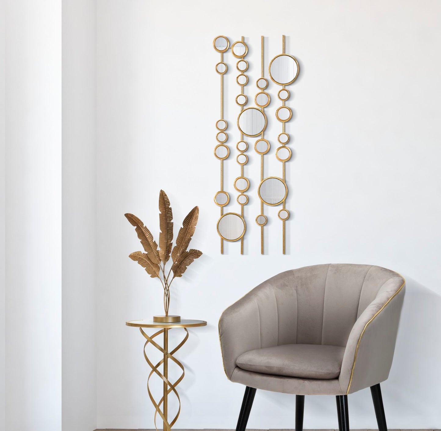 PANNELLO DA MURO PETITS MIROIRS CM 35,5X1,5X90