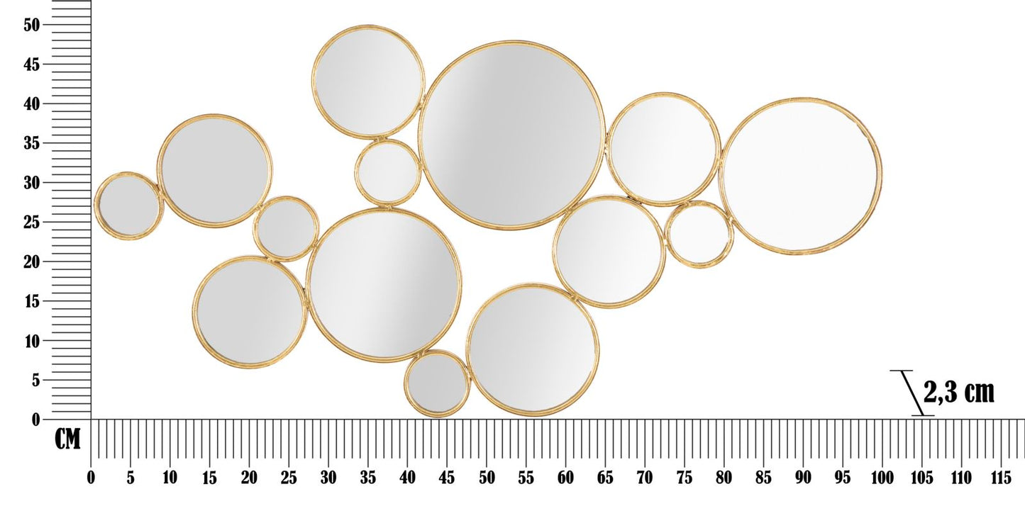 PANNELLO DA MURO MIROIRS CM 100X2,3X51,5