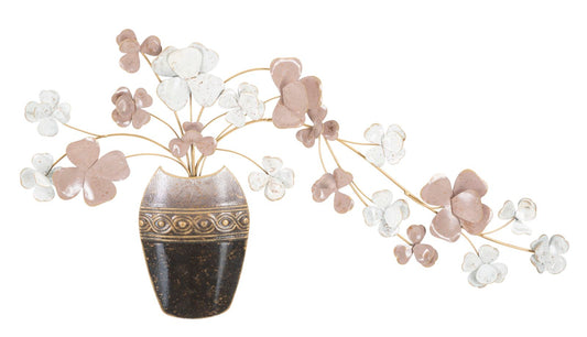PANNELLO EN FERRO VASE NOUVEAU CM 87,5X6X46