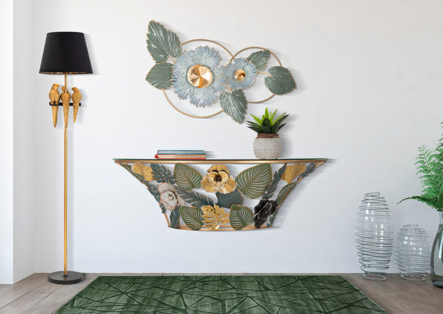 CONSOLE DE MURO AMAZ CM 120X40,5X37,2