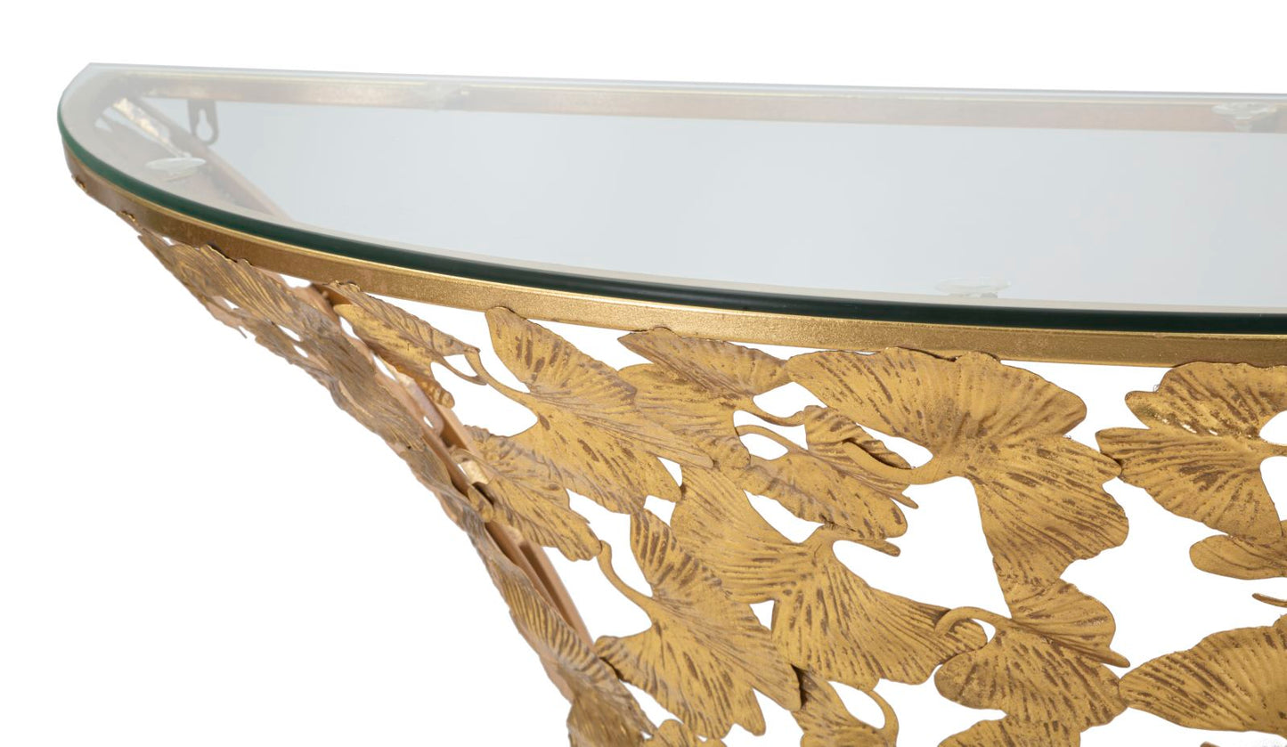 CONSOLE DE MURO FOGLIE CM 120X40,5X37,2