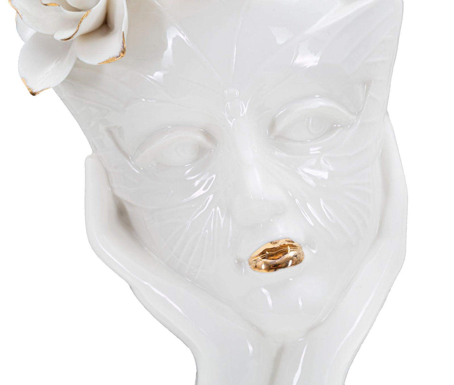 MASQUE FEMME VASO CM 16,5X14X27,3