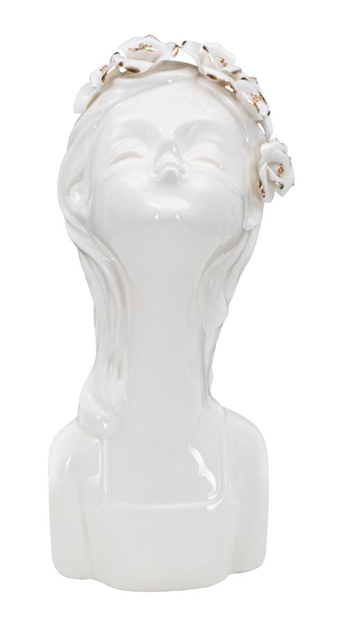 VASO JEUNE DAME ROSES CM 10x14x26