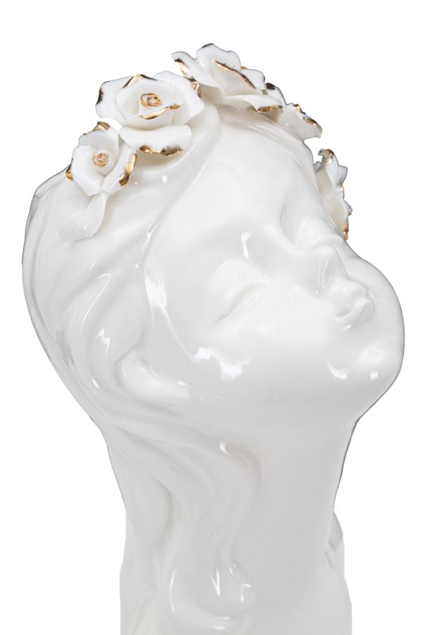 VASO JEUNE DAME ROSES CM 10x14x26