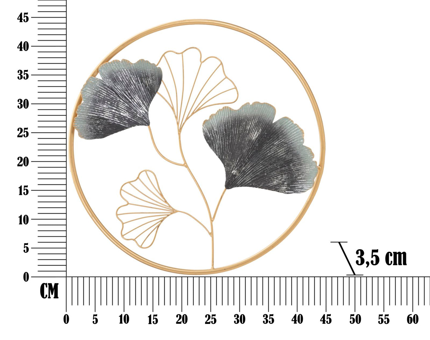 PANNELLO EN FLEUR FERRO SIMPLE CM ? 45,5X3,5