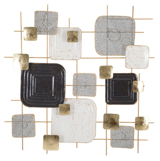 PANNEAU EN FERRO CUBES CM 80X5X80