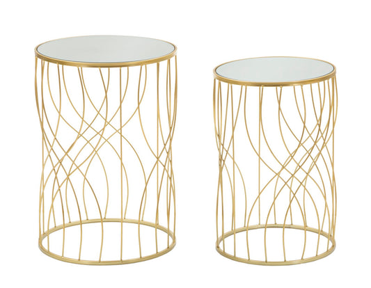 TAVOLINETTI LIGNE COPPIA CM ? 38X55-33X50