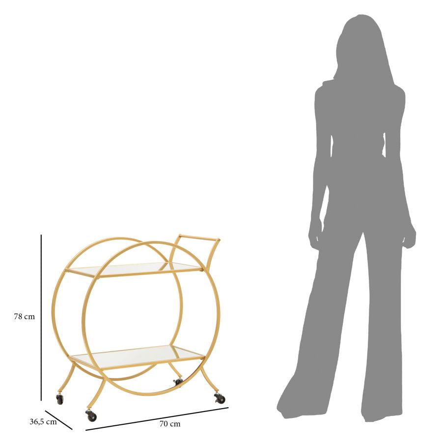 CARRELLO ROND CM 70X36,5X78