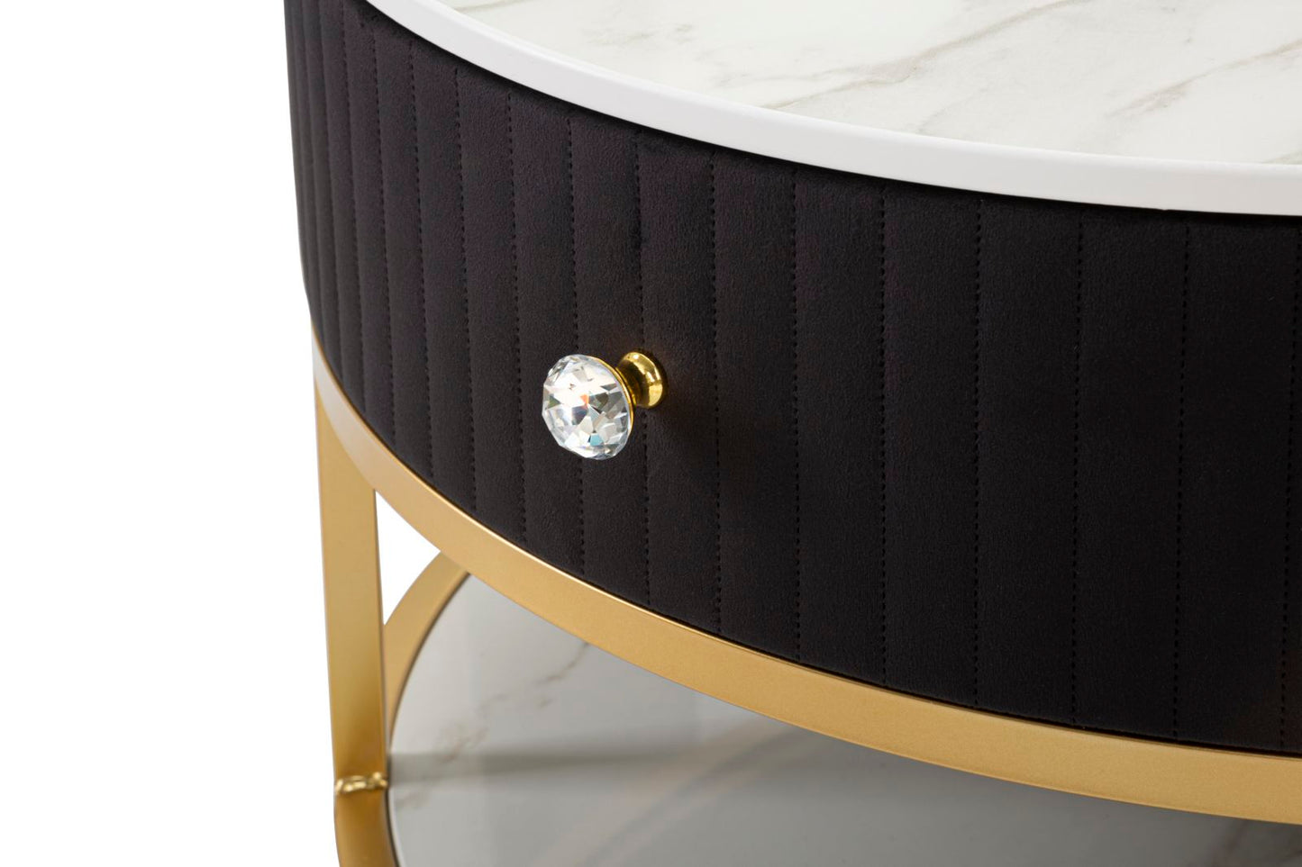 TAVOLO DA CAFFE' MONTPELLIER NERO CM ? 75X36