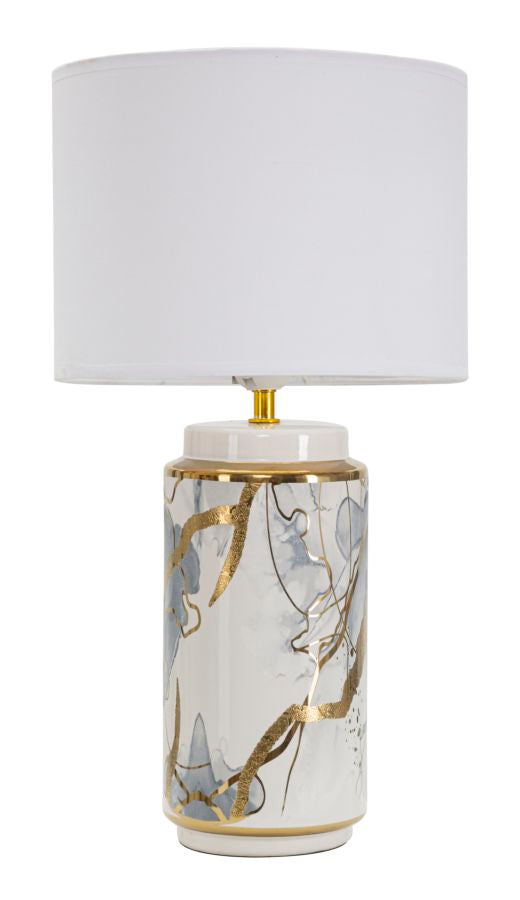 LAMPADA DA TAVOLO GLAM ABSTRAIT NOIR CM ? 25X48