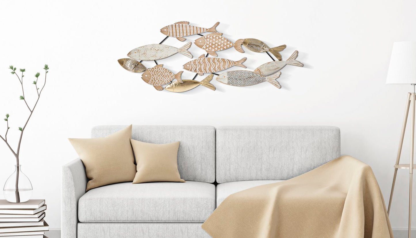 PANNELLO EN FERRO POISSON CM 118X5,7X46,4