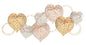 PANNELLO EN FERRO COEURS CM 91X2,5X39,5