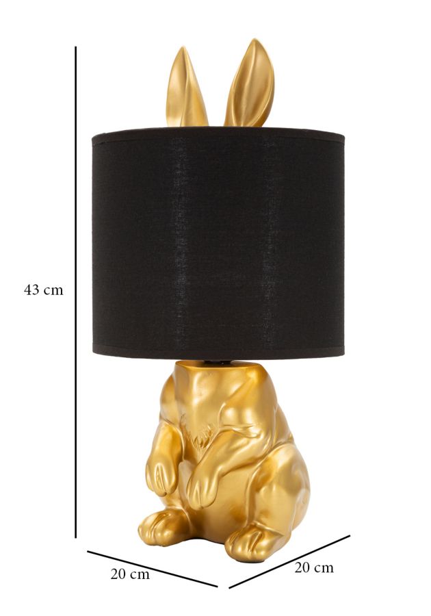 LAMPADA DA TAVOLO CONIGLIO CM ? 20X43