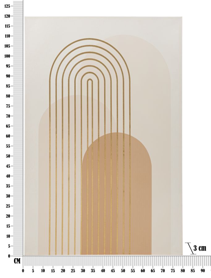 STAMPA DIPINTA BRILLANT -A- CM 80X3X120