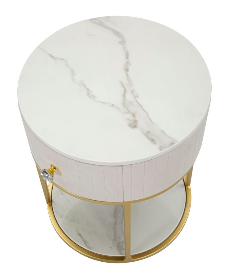 COMODINO MONTPELLIER CREMA CM ? 42X48