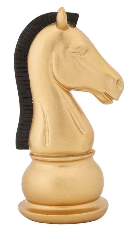 CAVALLO ORO ET NERO CM 10,5X8,5X19