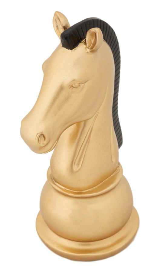CAVALLO ORO ET NERO CM 10,5X8,5X19