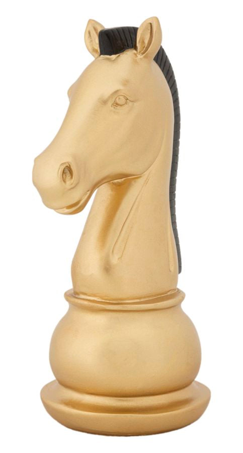CAVALLO ORO ET NERO CM 10,5X8,5X19