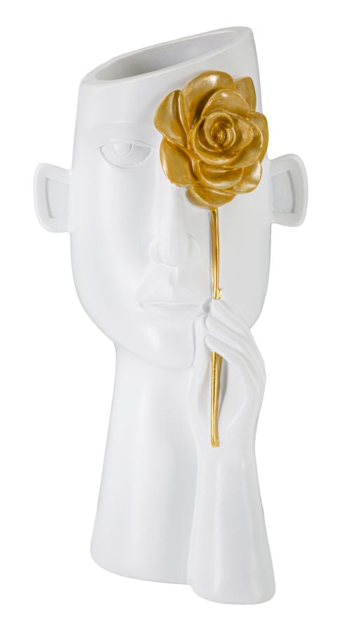 VASO VISAGE C/FIORE CM 14X13X27