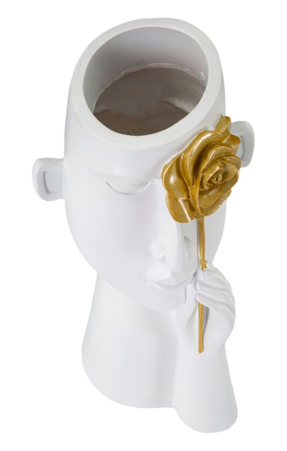 VASO VISAGE C/FIORE CM 14X13X27
