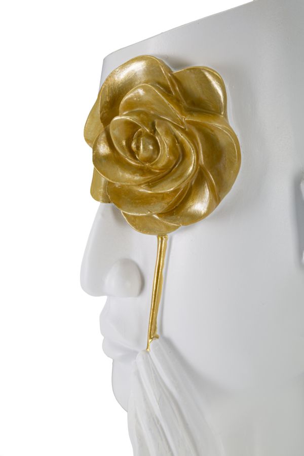 VASO VISAGE C/FIORE CM 14X13X27