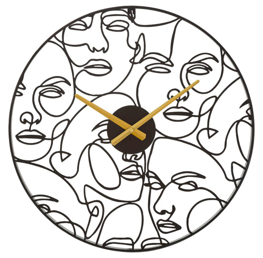 OROLOGIO DA MURO VISAGES CM ?50X3,5