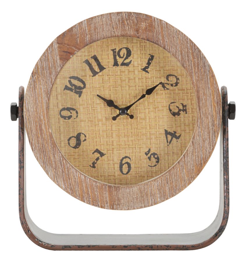 OROLOGIO DA TAVOLO ROND CM 23,5X7X24