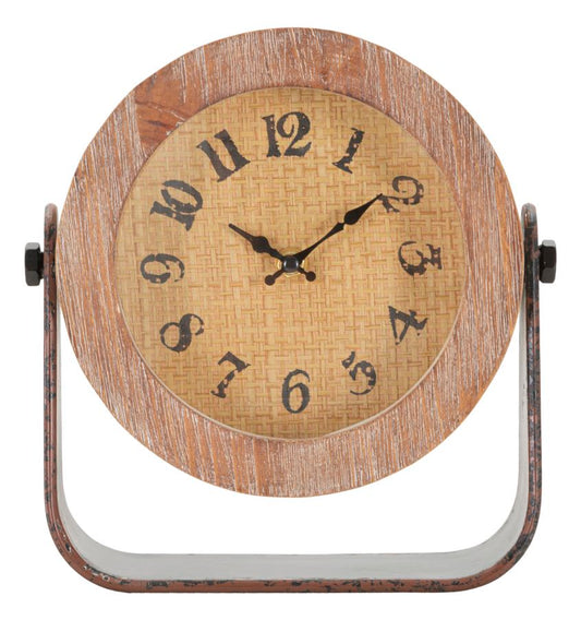 OROLOGIO DA TAVOLO ROND CM 23,5X7X24