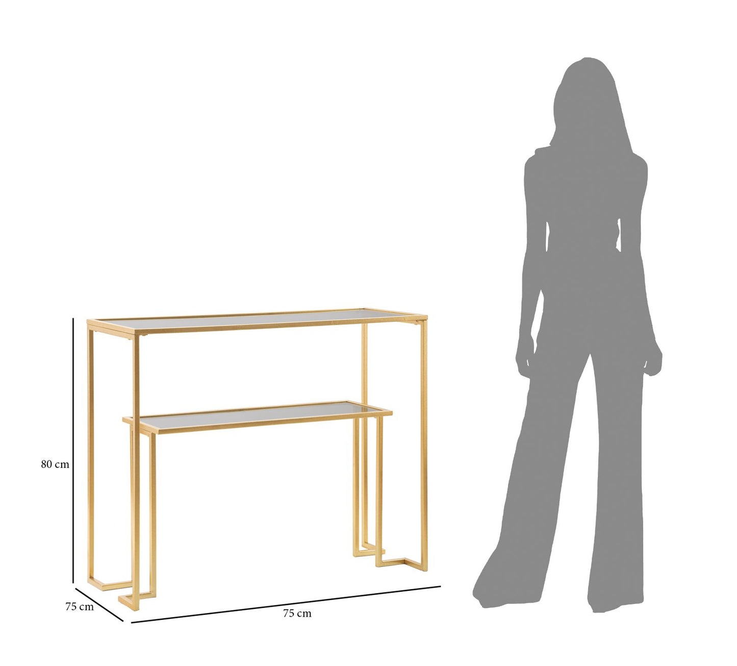 NIVEAU CONSOLE CM 100X35X80