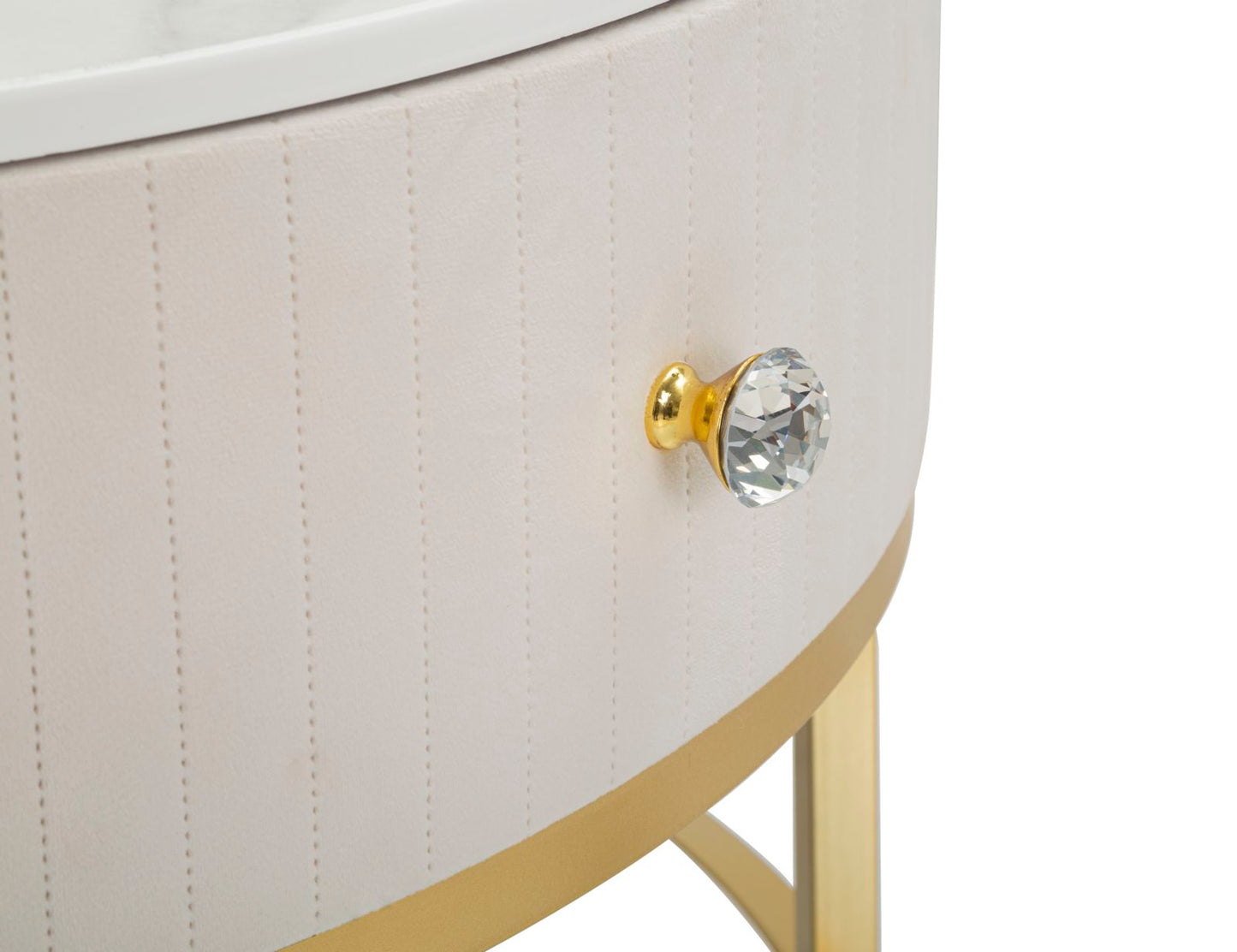 TAVOLO DA CAFFE' MONTPELLIER CREMA CM ? 75X36
