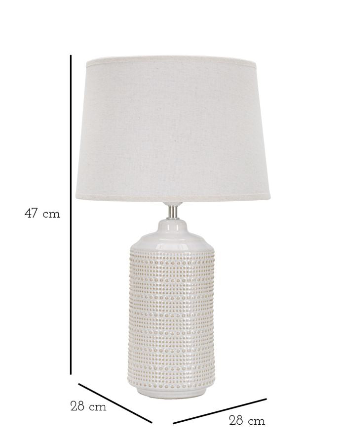 LAMPADA DA TAVOLO POINT EN CERAMICA CM ? 28X47