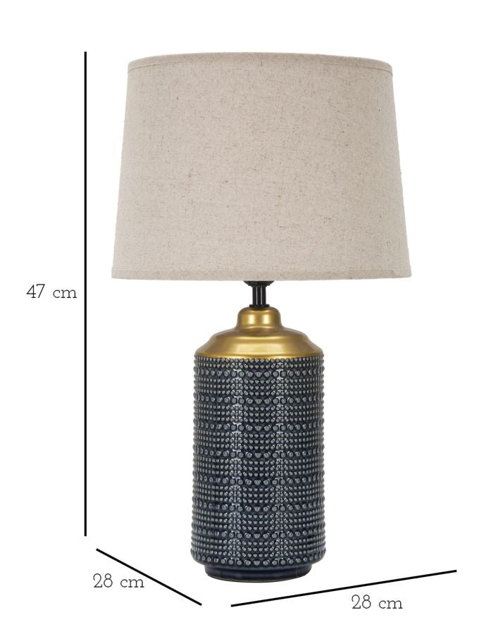 LAMPADA DA TAVOLO POINT FONC¨¦ EN CERAMICA CM ? 28X47
