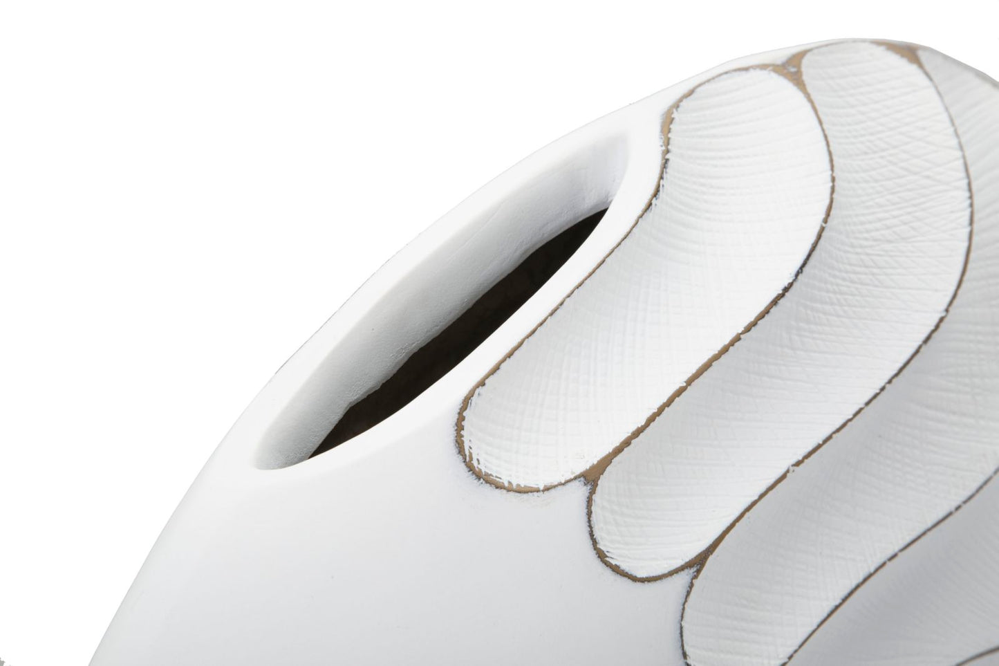 LIGNES EN R¨¦SINE VASO CM 41X12X27