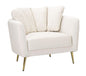 POLTRONA KIEV CREMA CM 88X77X74