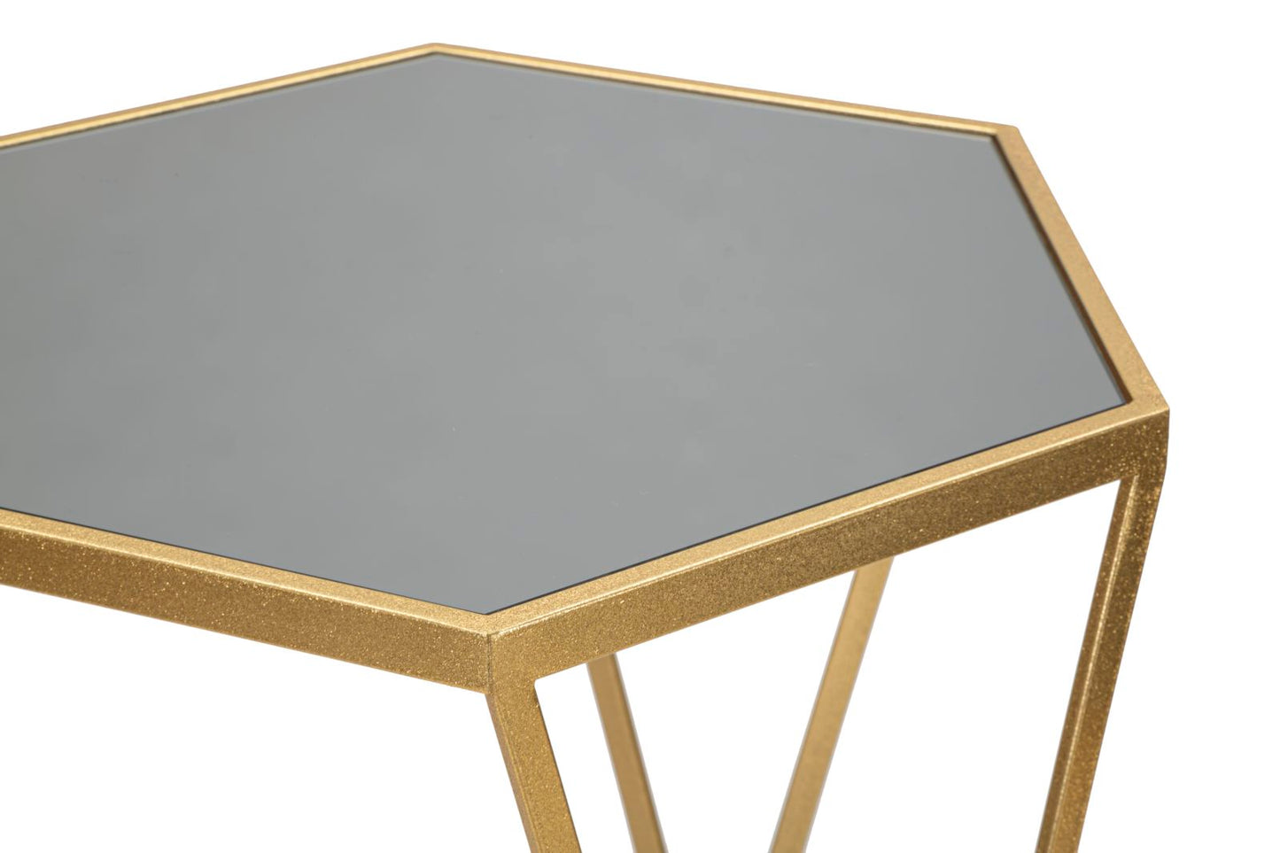 TAVOLINETTO ESAGONAL COPPIA CM ? 50X100-40X80