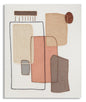 PEINTURE DIPINTO SU TELA -A- CM 80X2,8X100