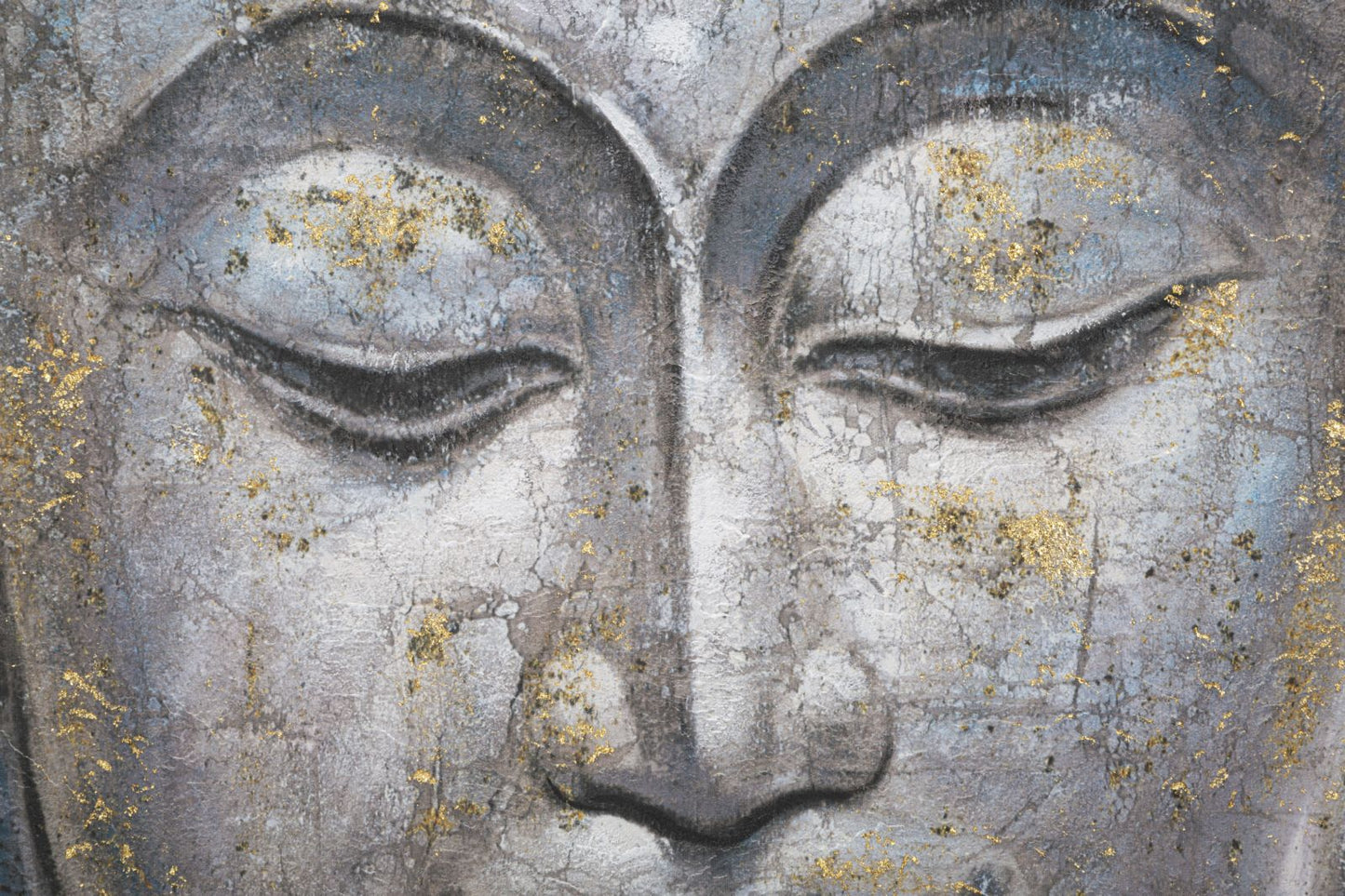 DIPINTO SU TELA FACE BOUDDHA LUMI¨¨RE -A- CM 80X3X120