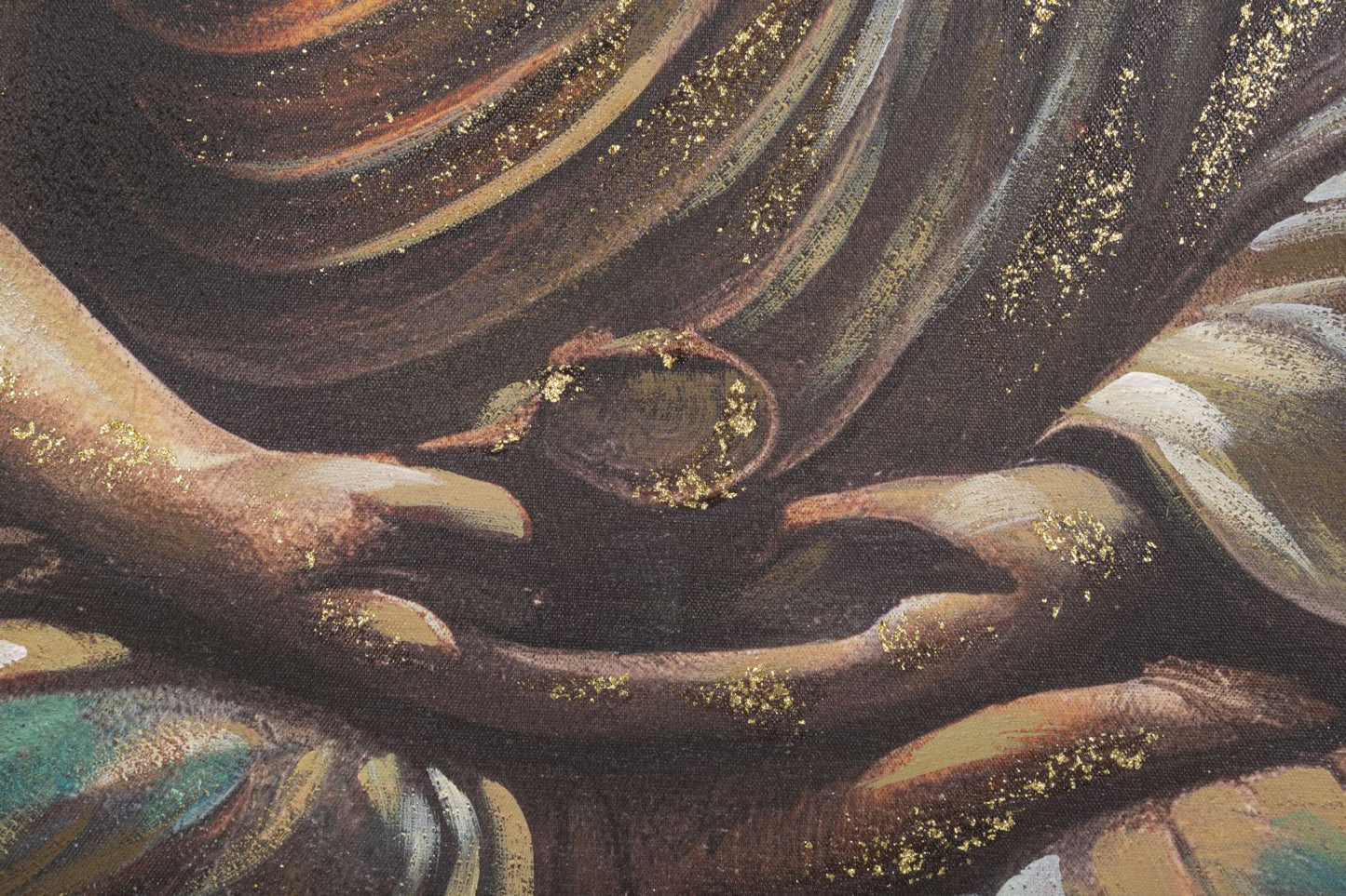 DIPINTO SU TELA BOUDDHA -A- CM 100X3X100
