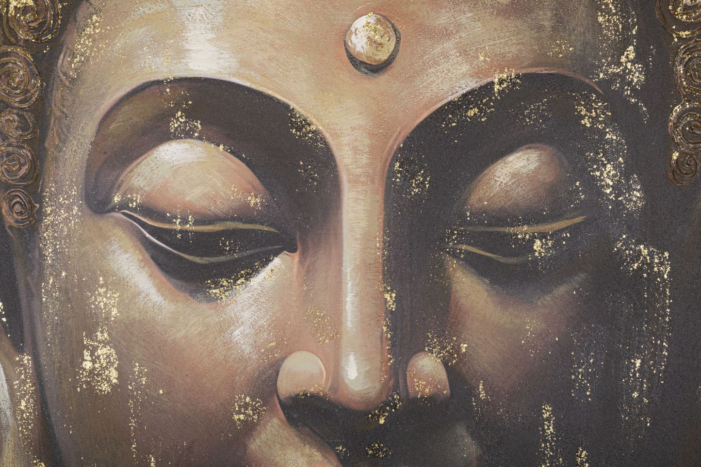 DIPINTO SU TELA BOUDDHA -B- CM 100X3X100