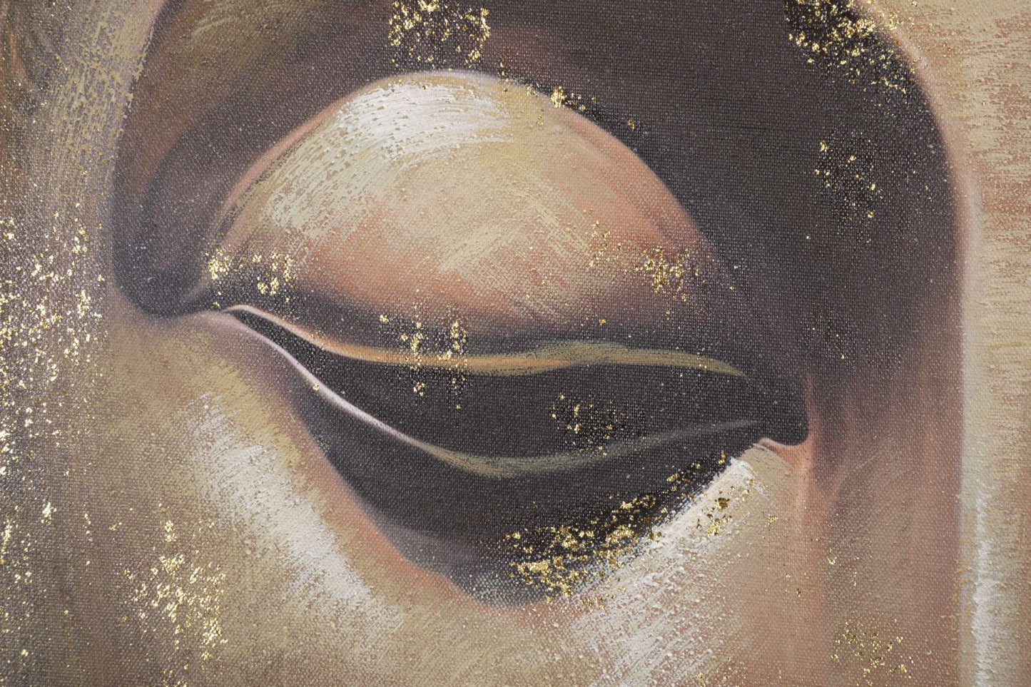 DIPINTO SU TELA BOUDDHA -B- CM 100X3X100