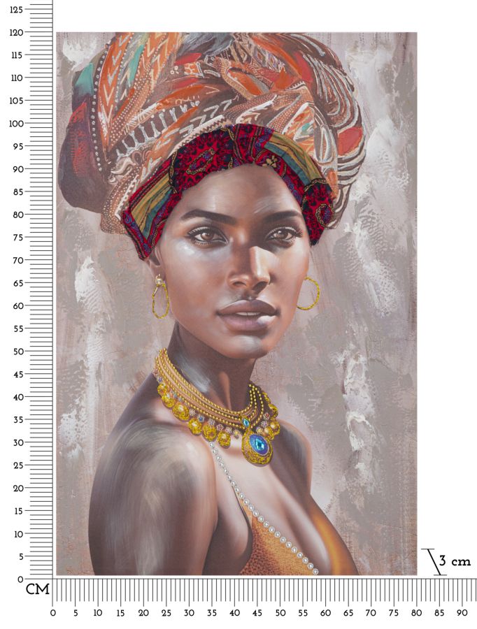 DIPINTO TU TELA KIM 80X3X120