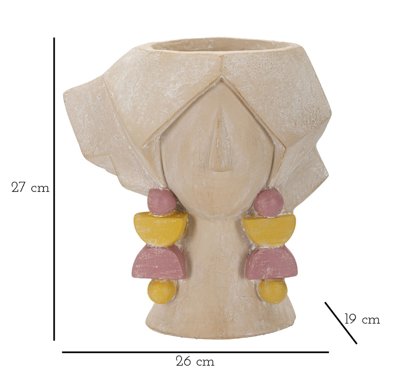 VASO ¨¦L¨¦GANT -A- CM 26X19X27