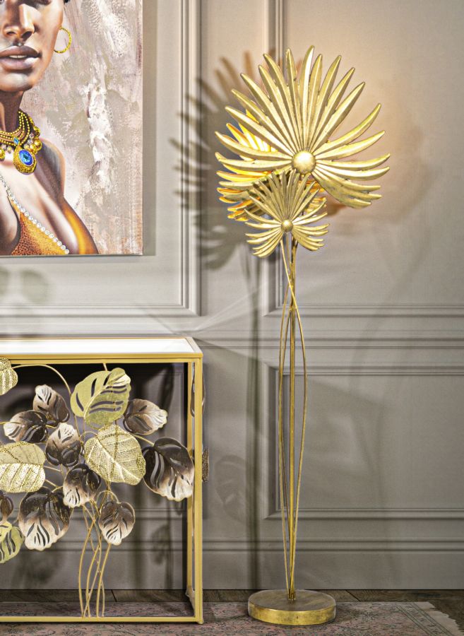 LAMPADA DA TERRA EXOTIQUE CM 54X27X166