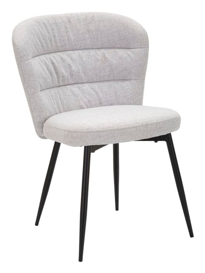 SEDIA LOSANNA GRIGIA ENSEMBLE 2 PZ CM 58X60,5X85