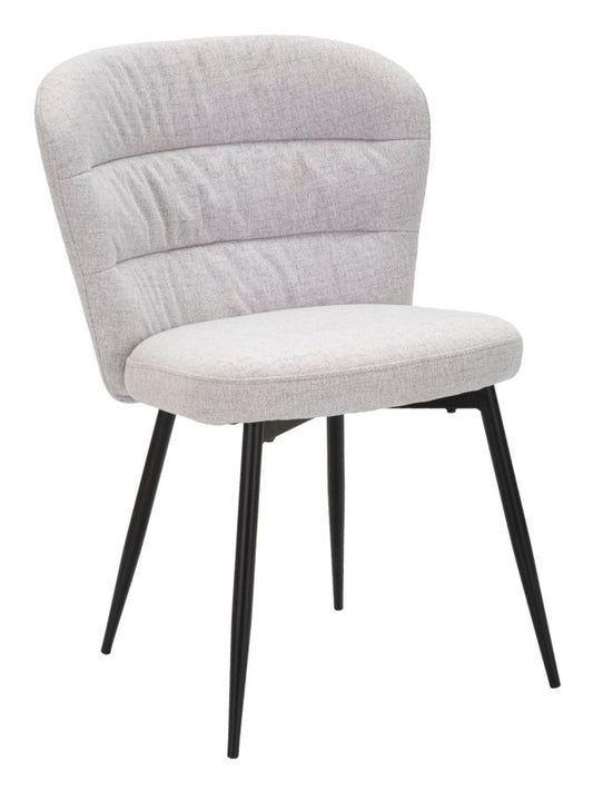 SEDIA LOSANNA GRIGIA ENSEMBLE 2 PZ CM 58X60,5X85