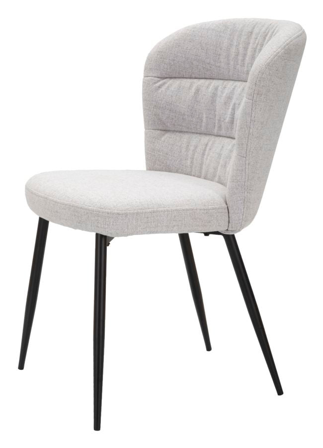 SEDIA LOSANNA GRIGIA ENSEMBLE 2 PZ CM 58X60,5X85