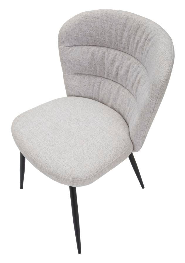 SEDIA LOSANNA GRIGIA ENSEMBLE 2 PZ CM 58X60,5X85